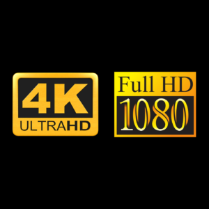 4k and Full HD