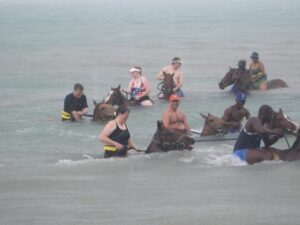 Negril horseback ride in Jamaica