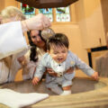 Christening at St John's Church in Epping